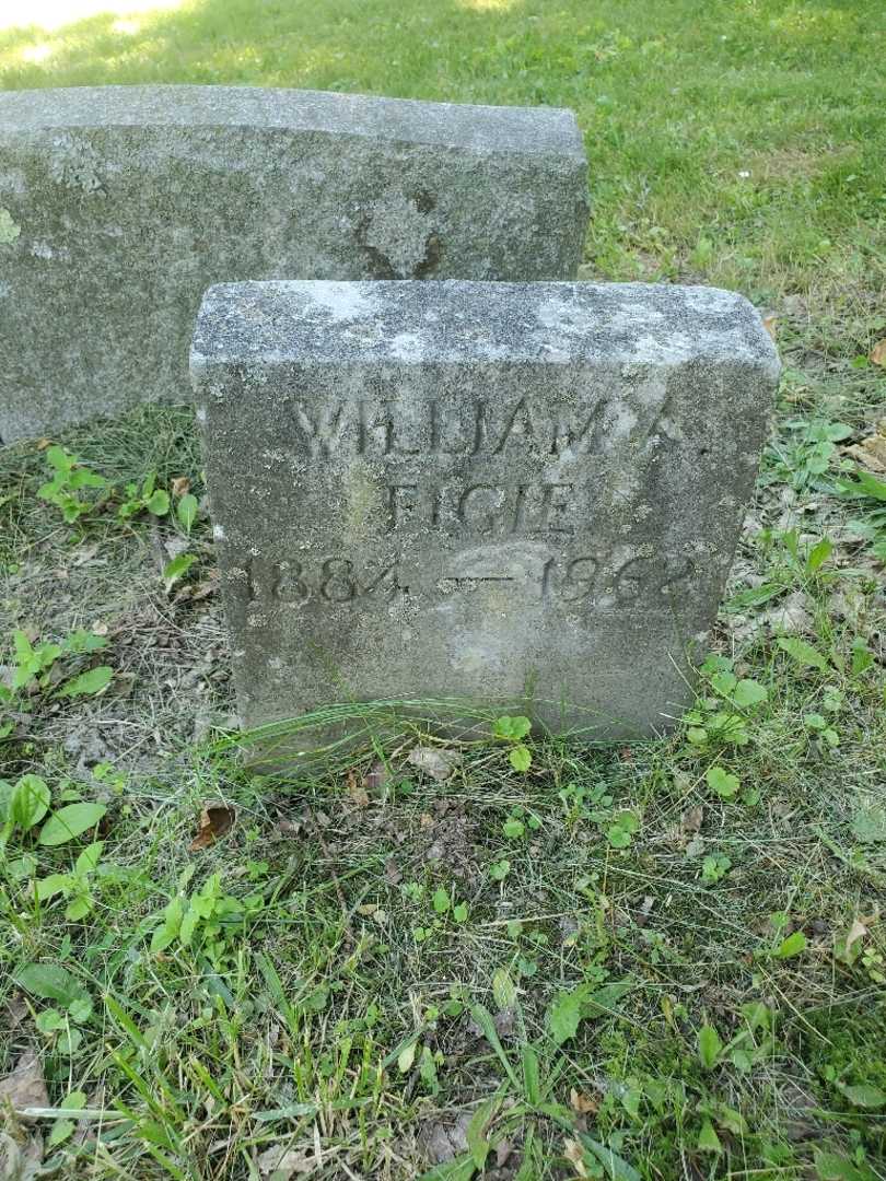William A. Figie's grave. Photo 3