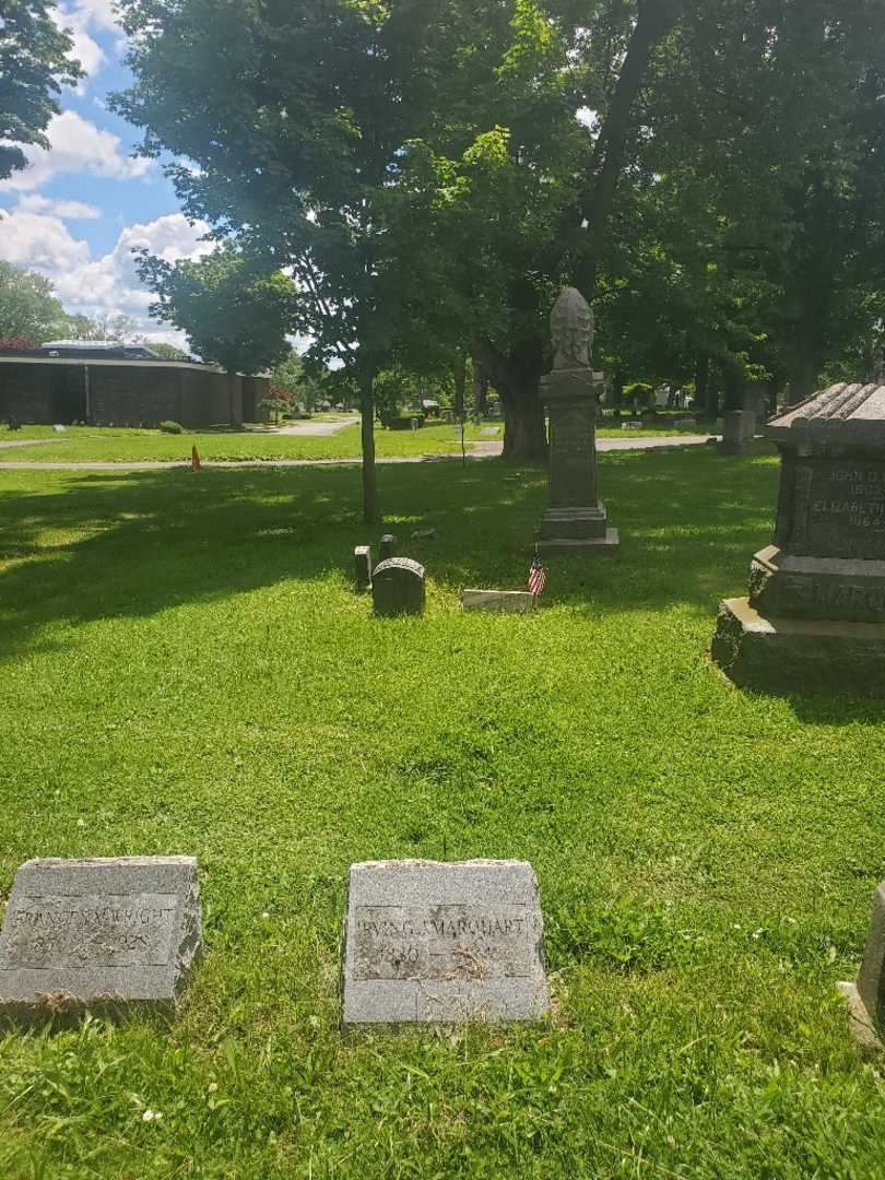 Irving J. Marquart's grave. Photo 2