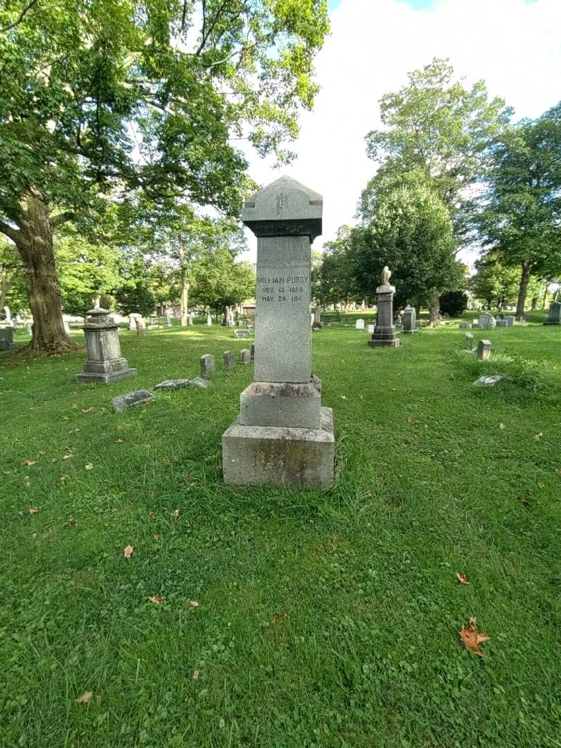 William Purdy's grave. Photo 1