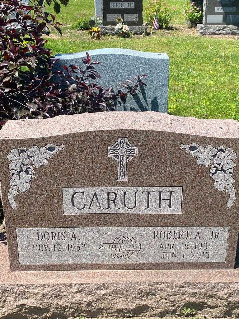 Robert A. Caruth Junior's grave. Photo 3