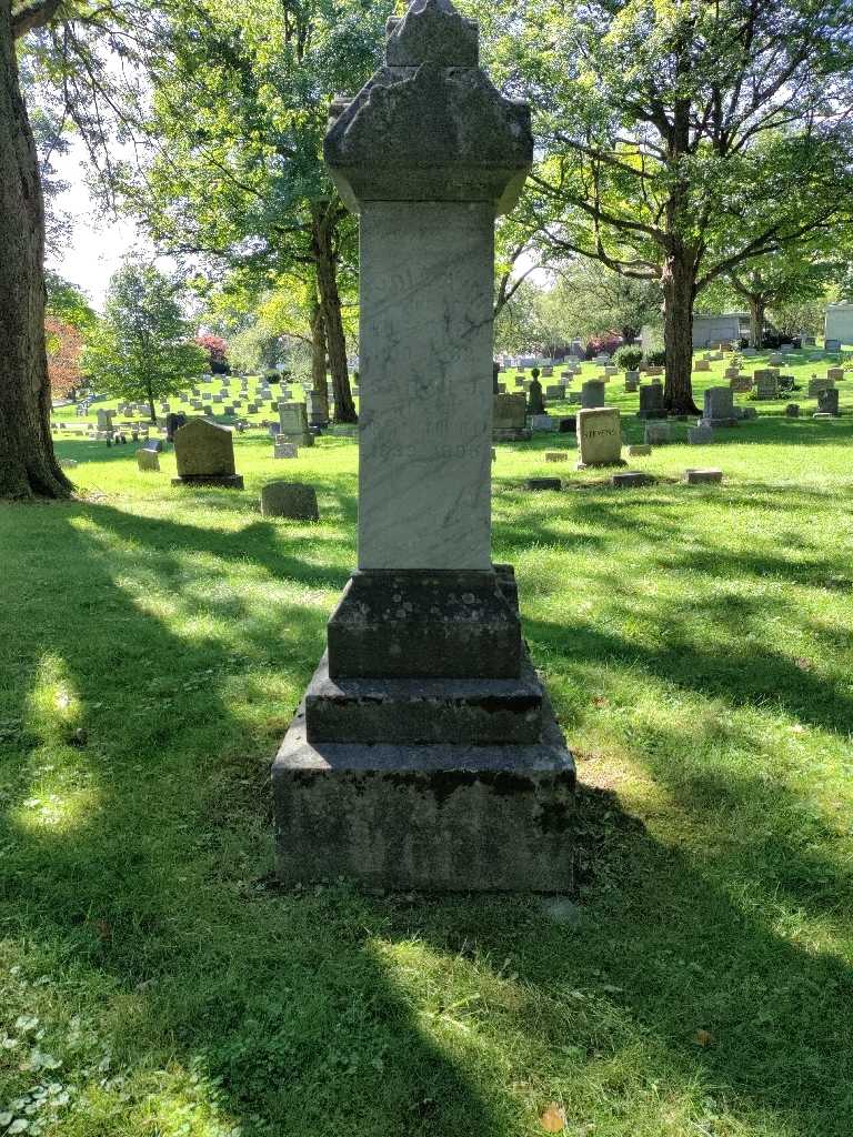 Lydia Ann Gasterman's grave. Photo 2