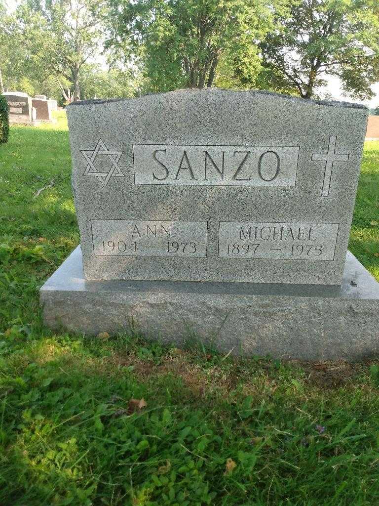 Michael Sanzo's grave. Photo 3