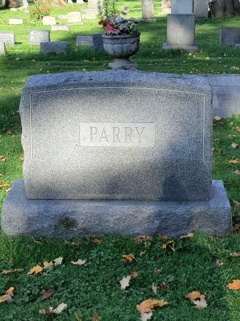 Edison W. Parry's grave. Photo 4