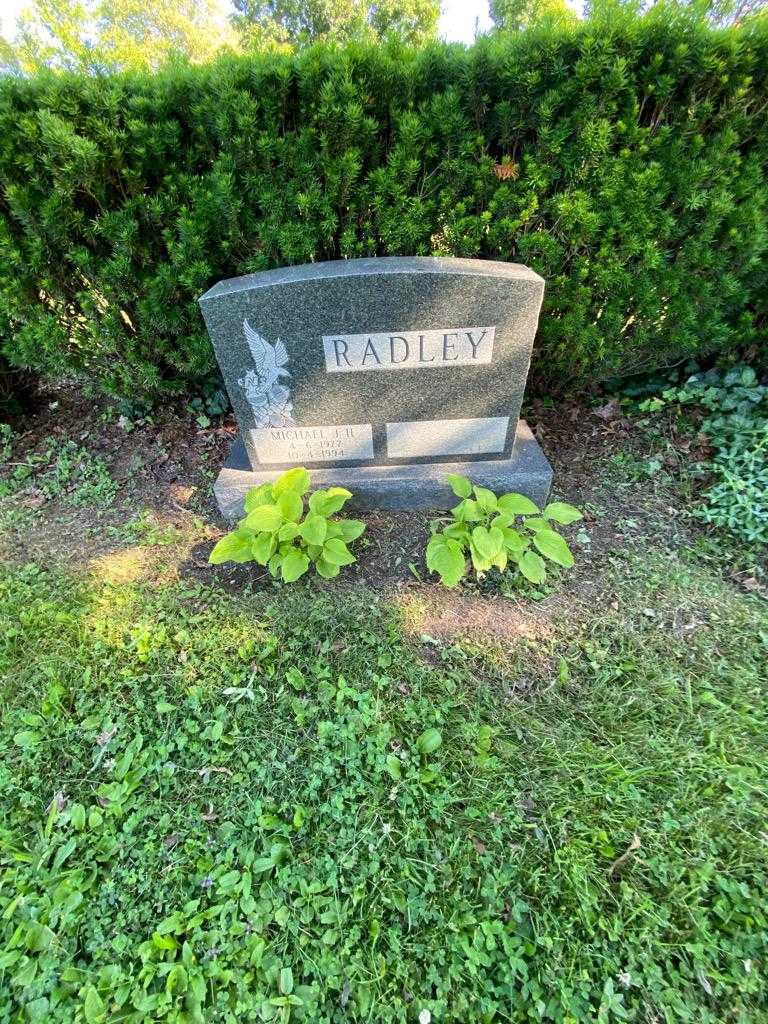 Michael J. Radley Second's grave. Photo 1