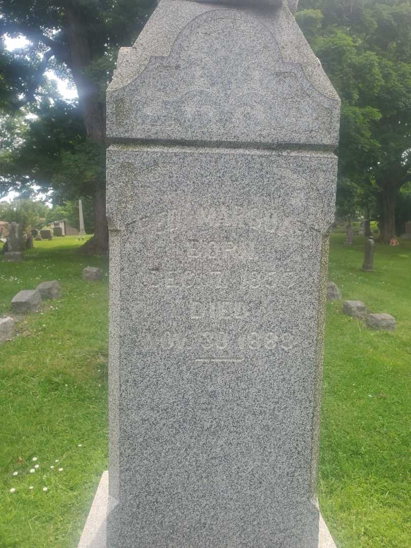 Frederick C. W. "Fred" Marquart's grave. Photo 4