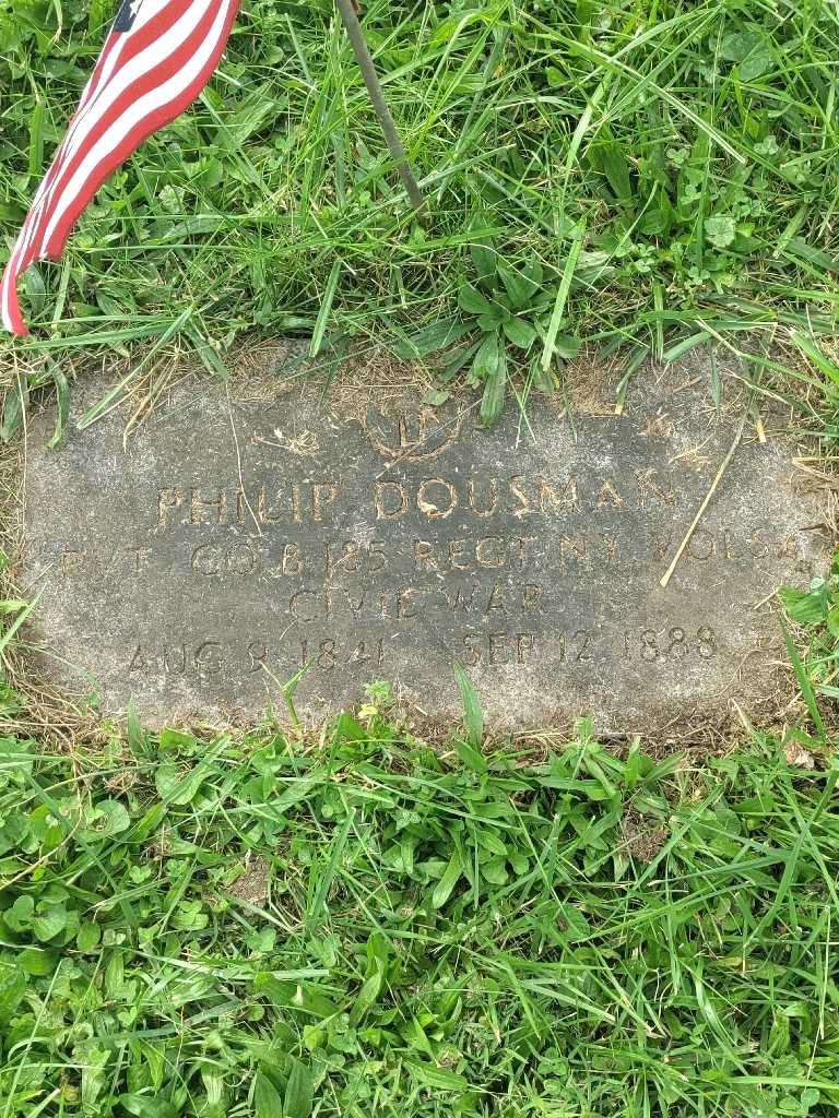 Phillip Dausman's grave. Photo 3