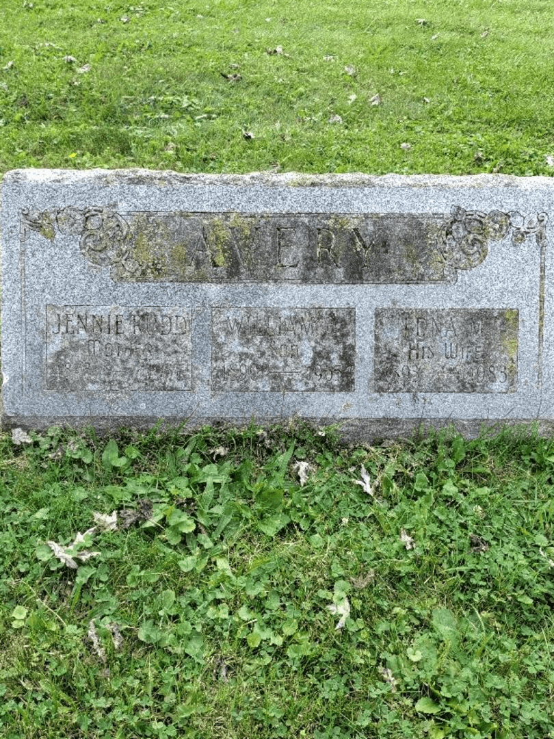 Missus/Madam Jennie M. Rudd's grave. Photo 3