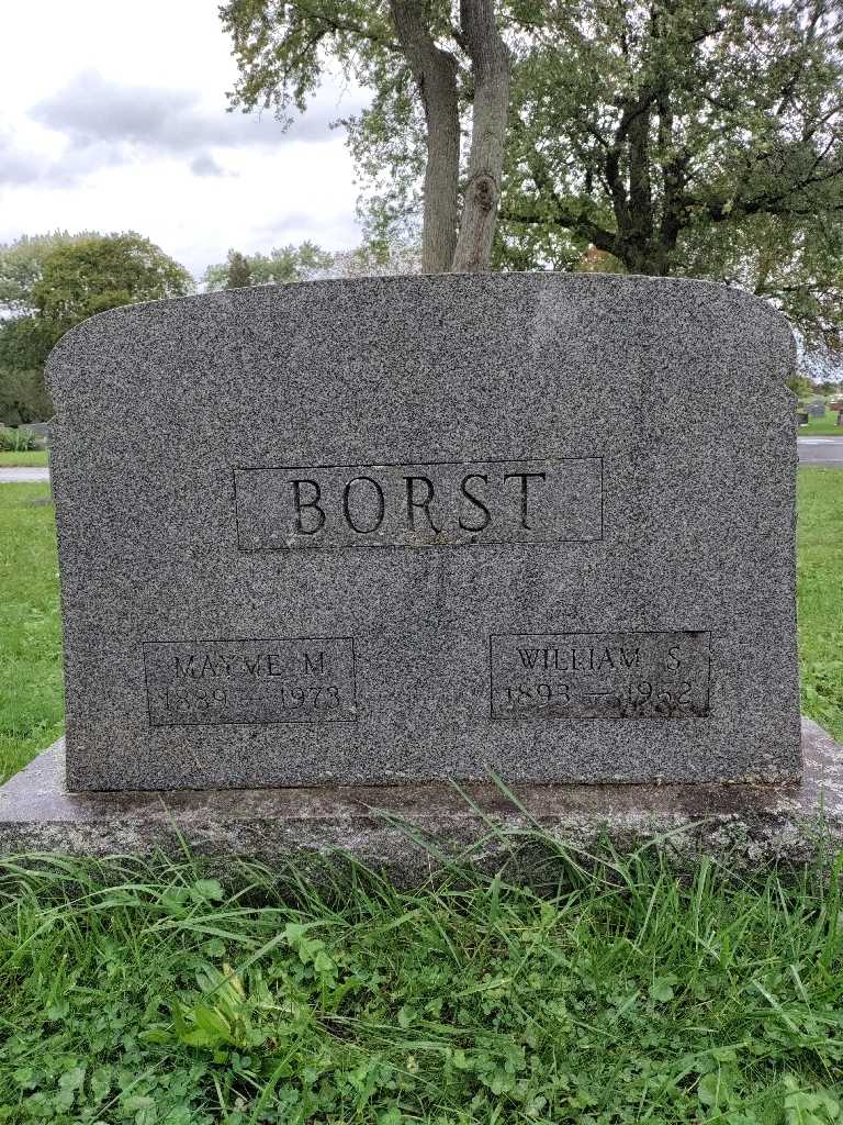 William S. Borst's grave. Photo 3