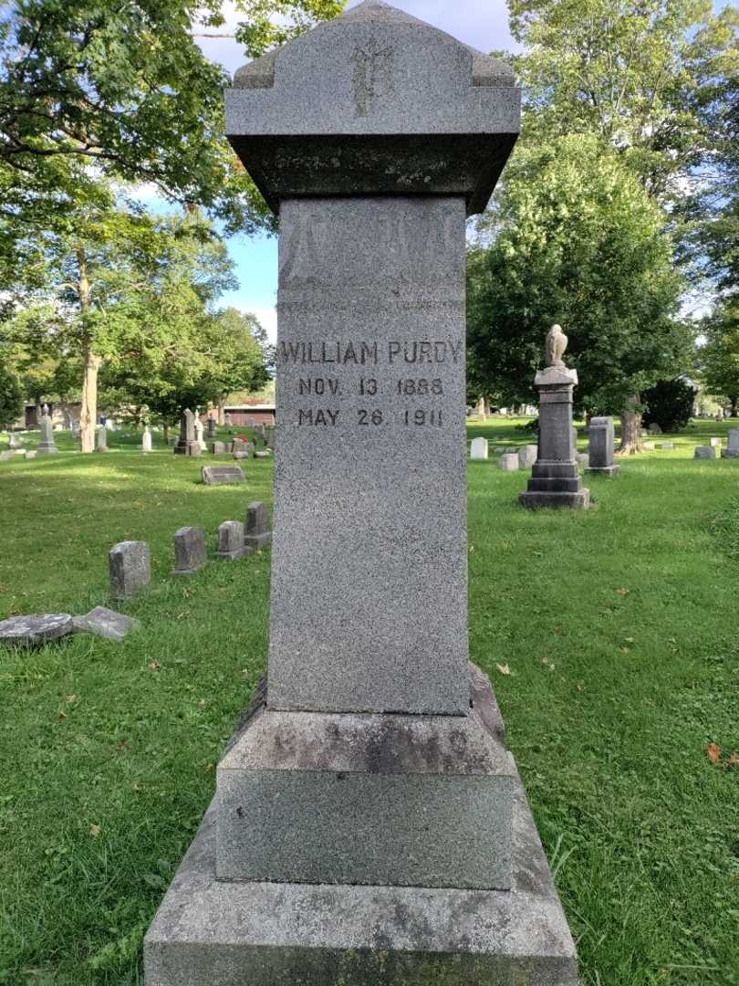 William Purdy's grave. Photo 2