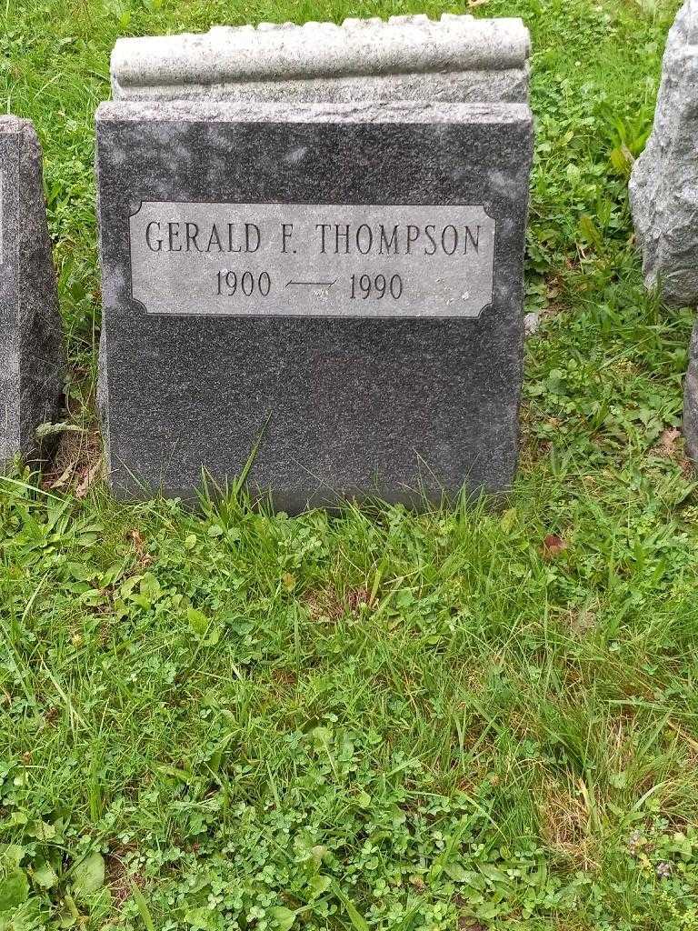 Gerald F. Thompson's grave. Photo 2