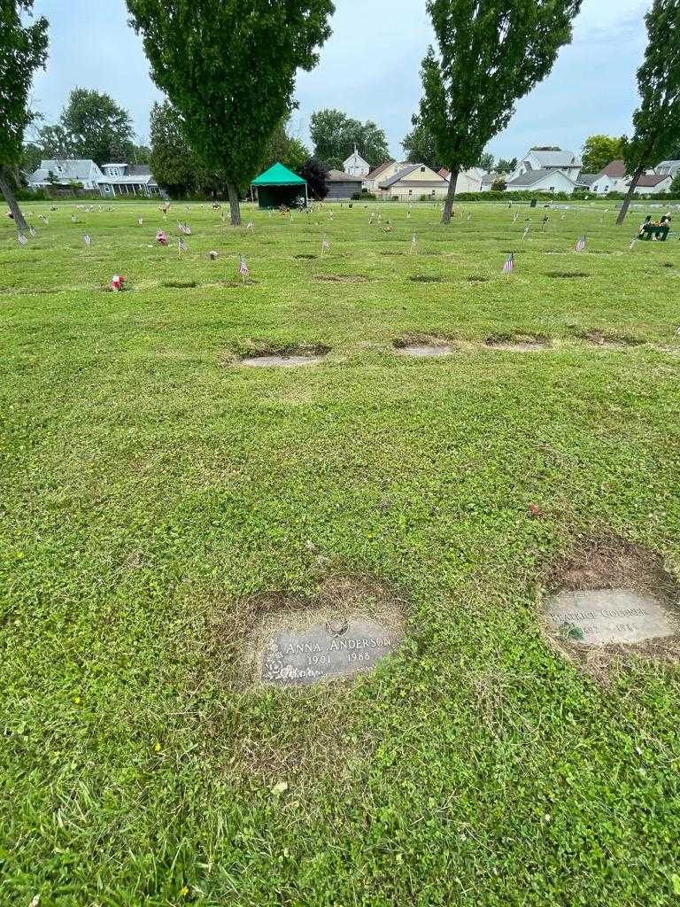 Anna Anderson's grave. Photo 1