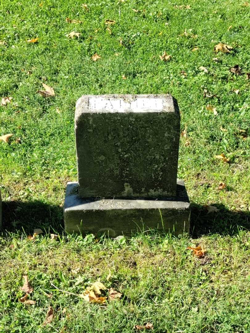 August Zipf's grave. Photo 2