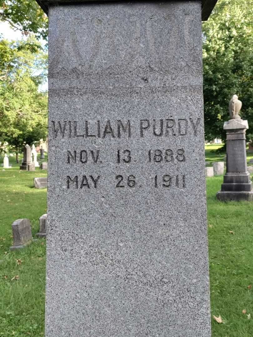 William Purdy's grave. Photo 3