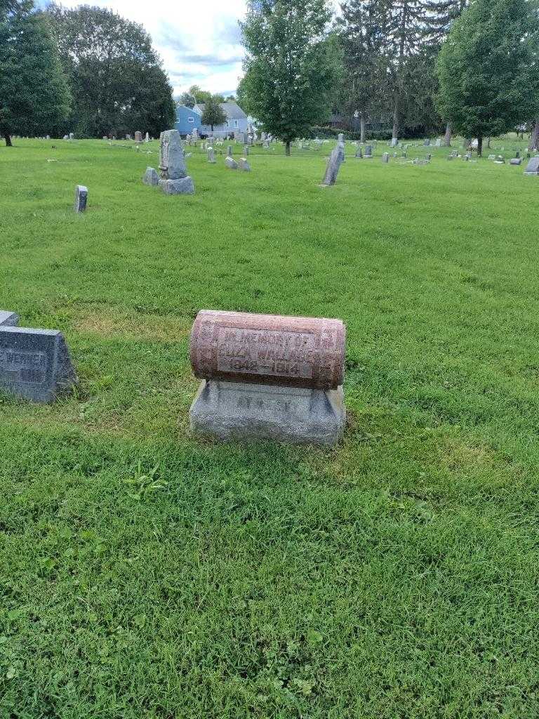 Eliza Wallace's grave. Photo 1
