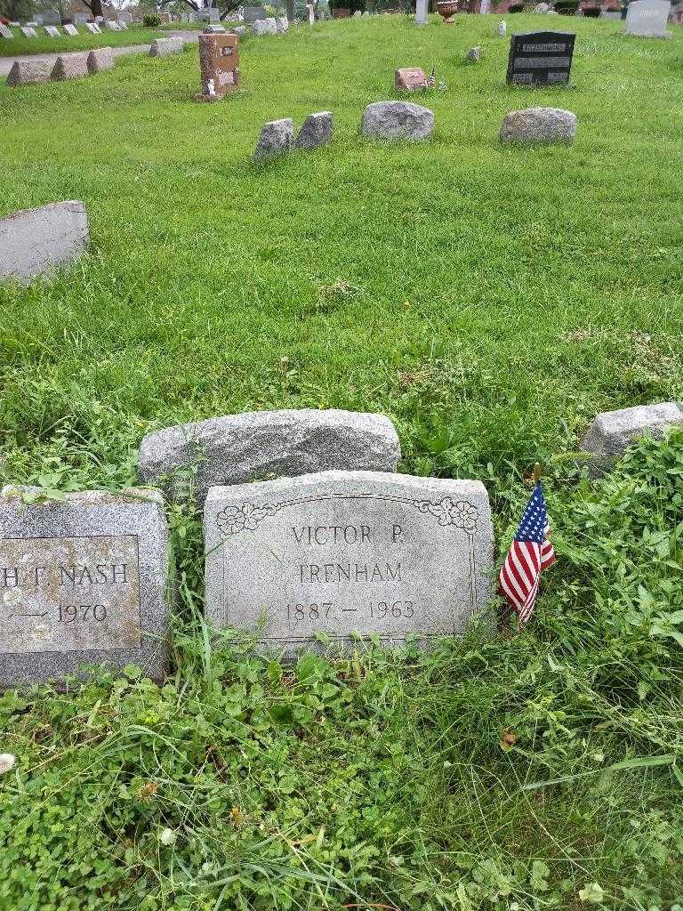 Victor P. Trenham's grave. Photo 1