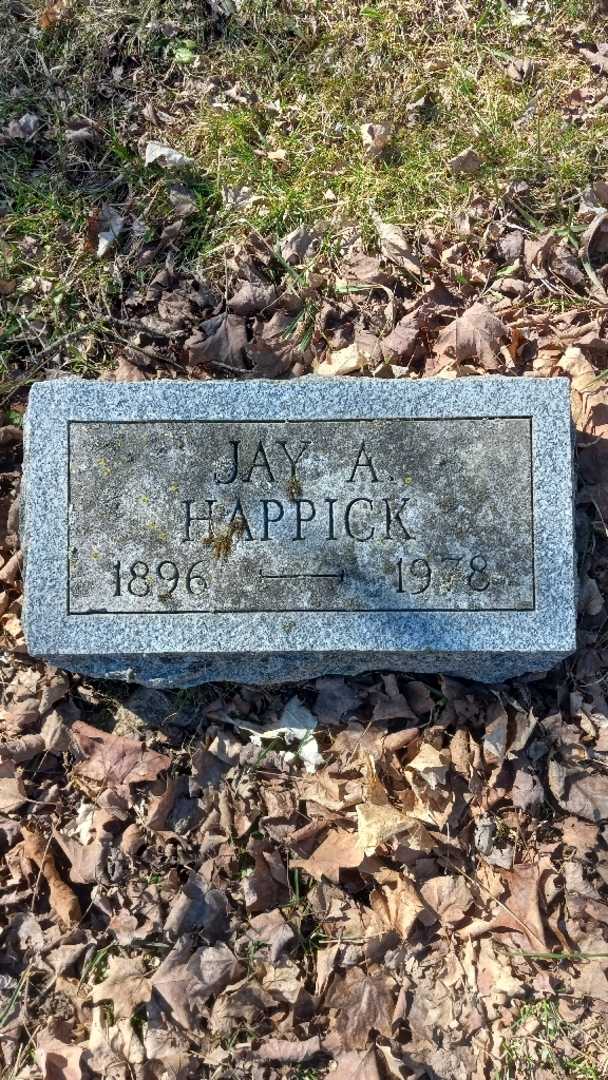Jay A. Happich's grave. Photo 4