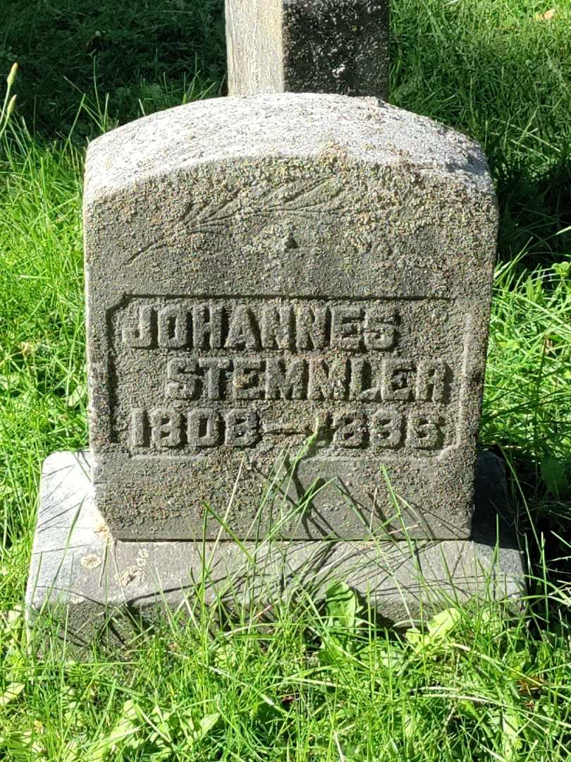 Johannes Stemmler's grave. Photo 3