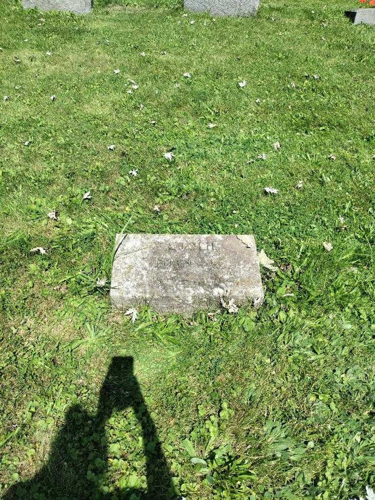 William H. Robinson's grave. Photo 1