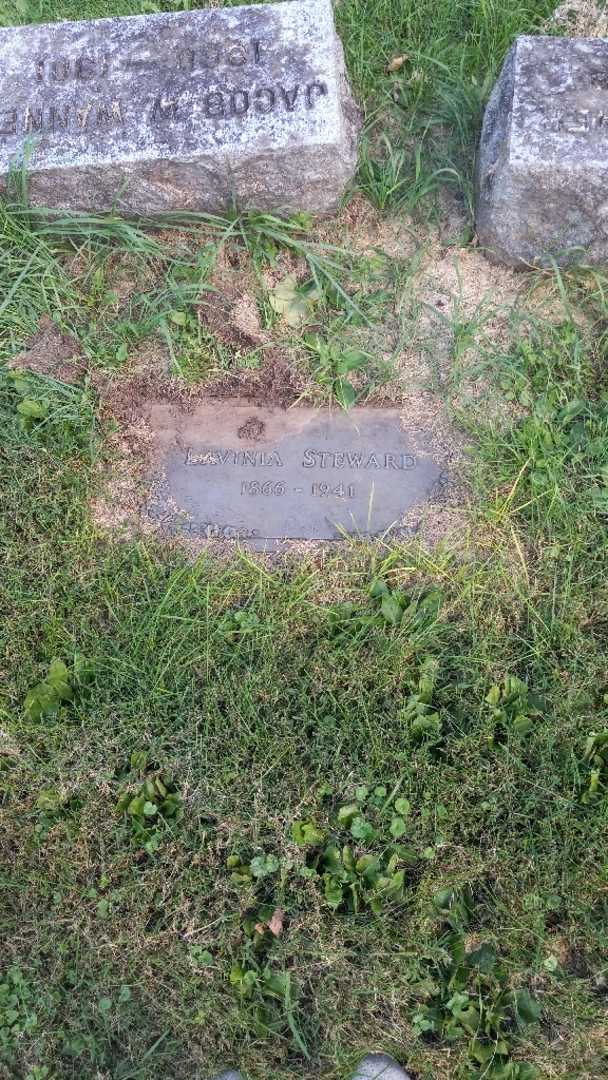 Lavinia Steward's grave. Photo 2