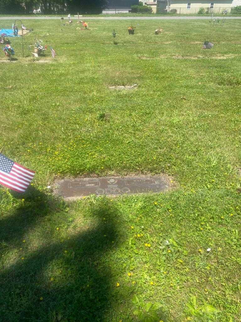 Marie Oddo's grave. Photo 2