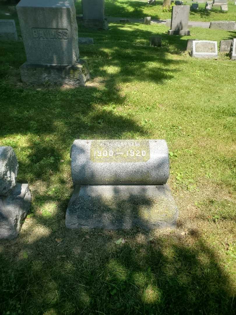 Arthur W. Bayliss's grave. Photo 3