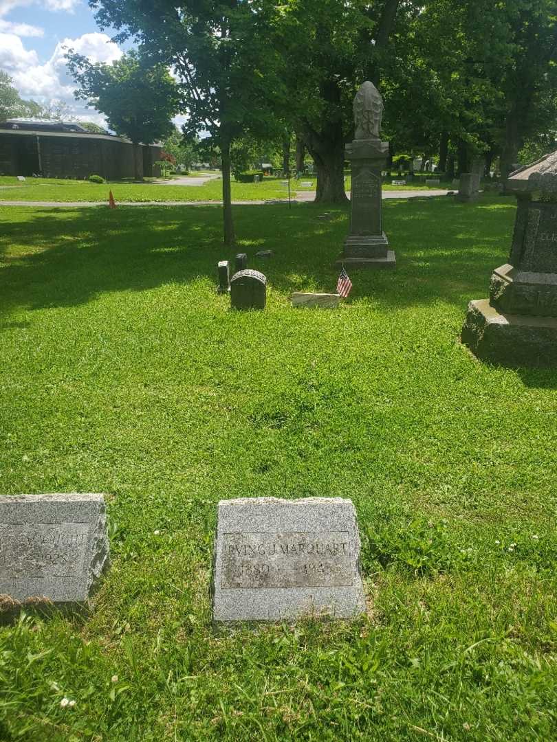 Irving J. Marquart's grave. Photo 3