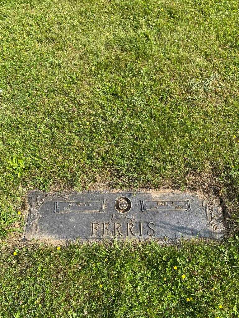 Paul J. Ferris's grave. Photo 3