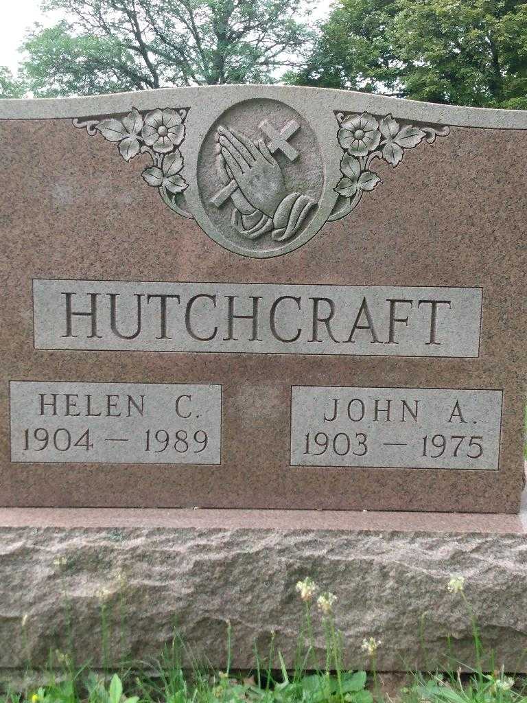 John A. Hutchcraft's grave. Photo 3