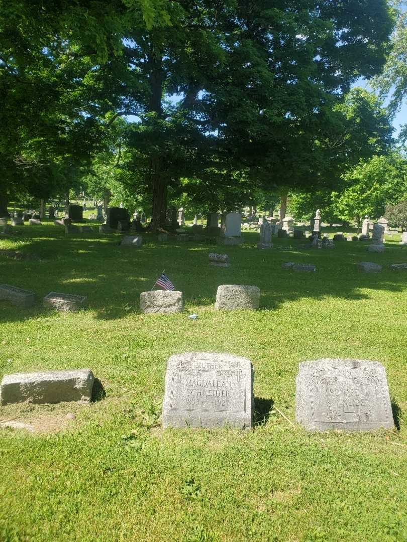 Magdalean Schneider's grave. Photo 2