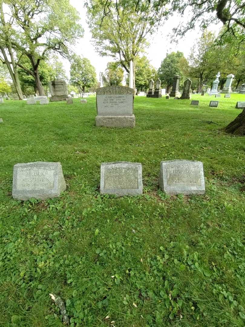 Laura S. Kimman's grave. Photo 1