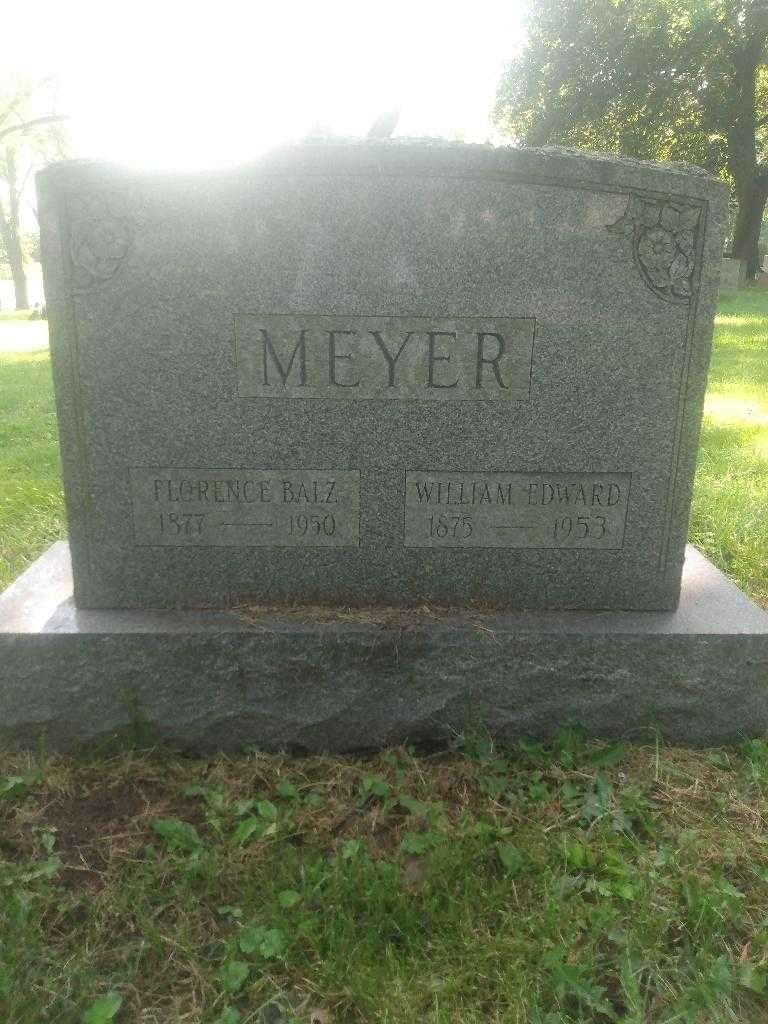 William Edward Meyer's grave. Photo 1