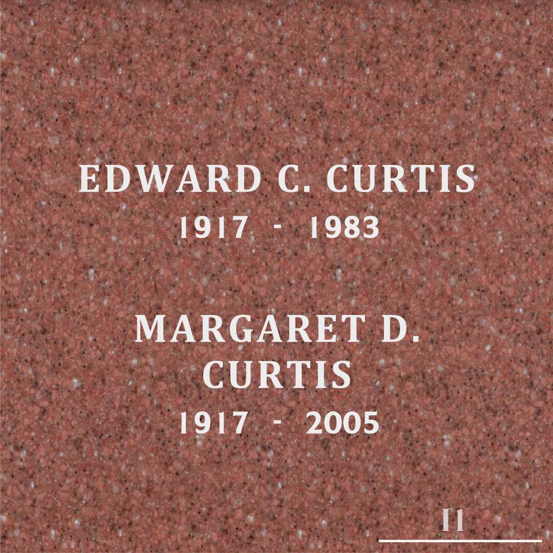 Margaret D. Curtis's grave