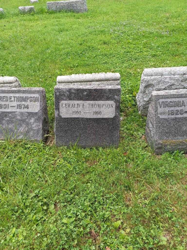 Gerald F. Thompson's grave. Photo 3