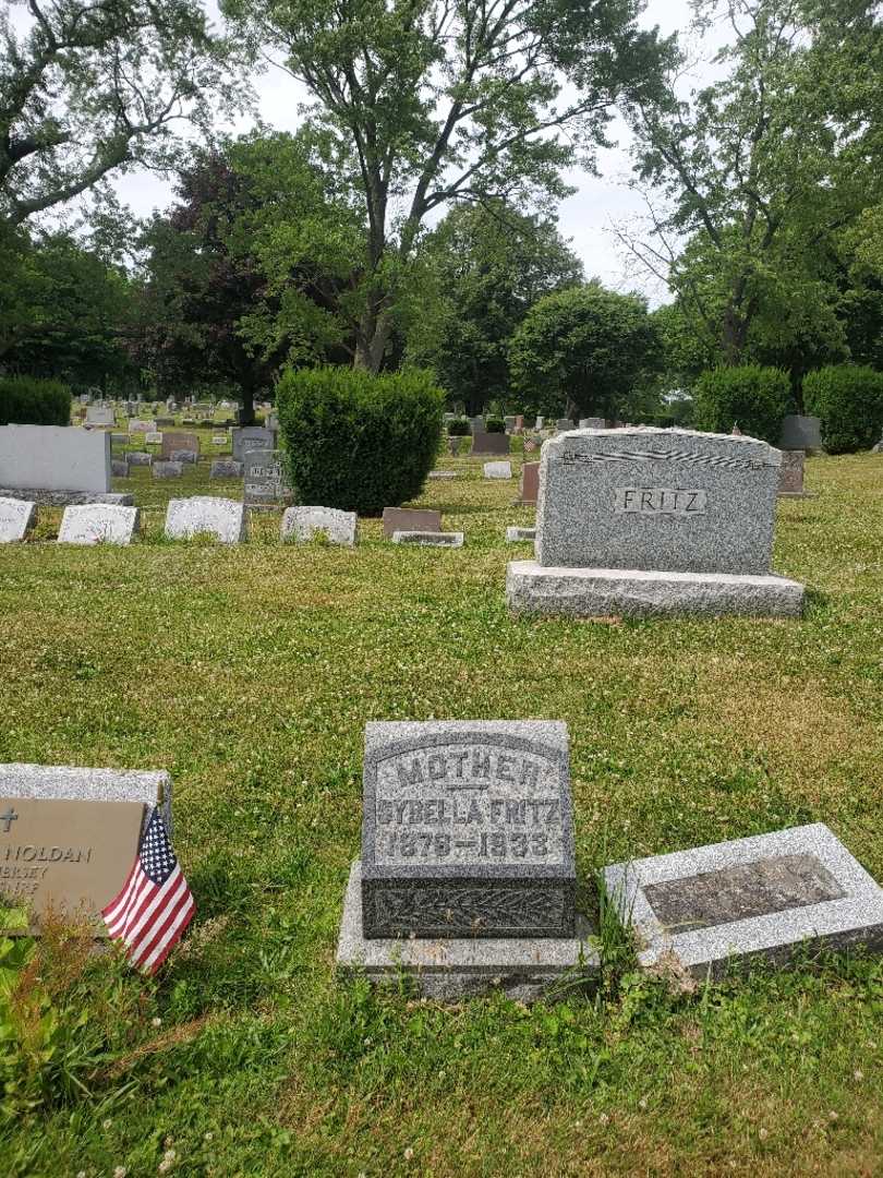 Sybella M. Fritz's grave. Photo 7