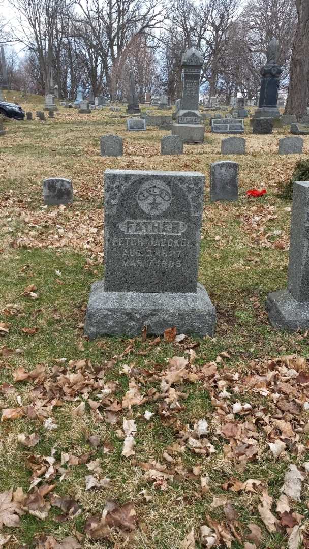 Peter Yaeckel Jaeckel's grave. Photo 2