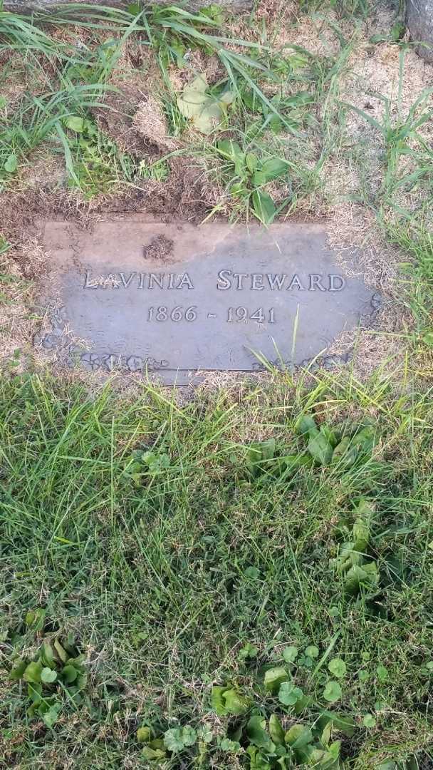 Lavinia Steward's grave. Photo 3