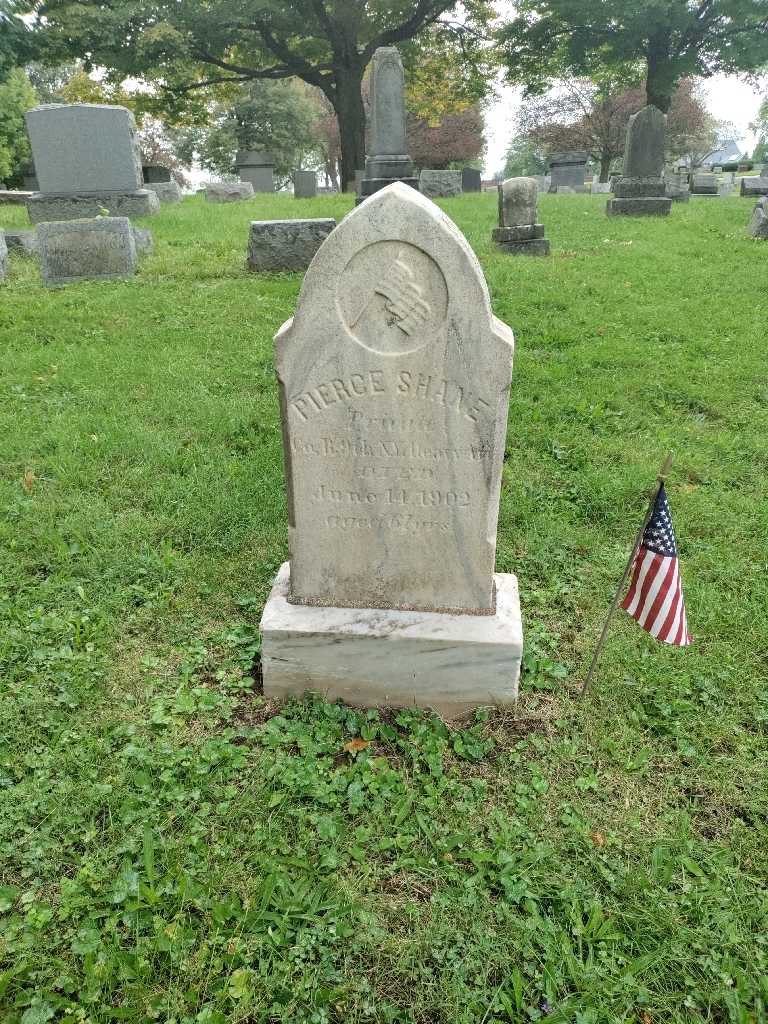 Pierce Shane's grave. Photo 2