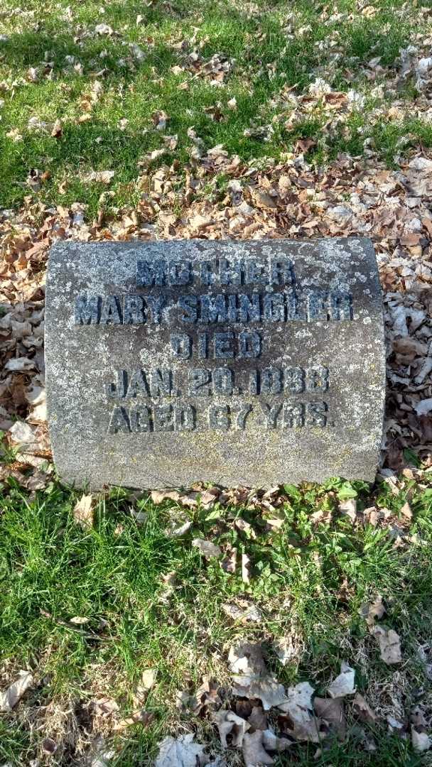 Mary Smingler's grave. Photo 3