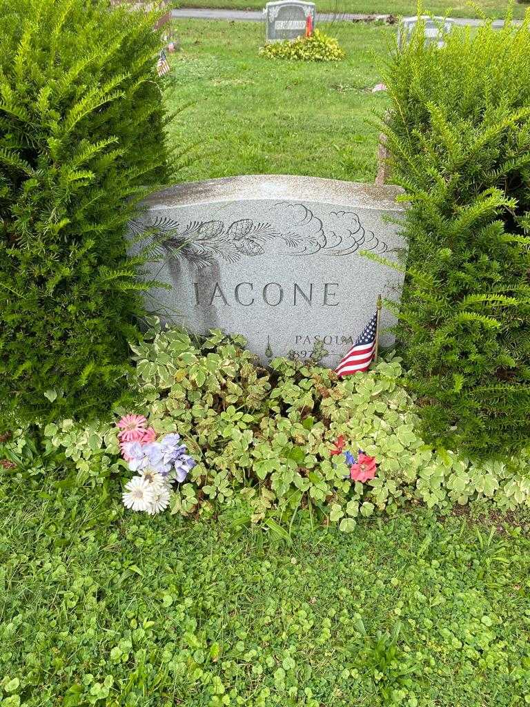 Pasquala Iacone's grave. Photo 2