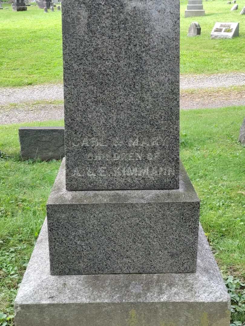 Carl Kimmann's grave. Photo 2