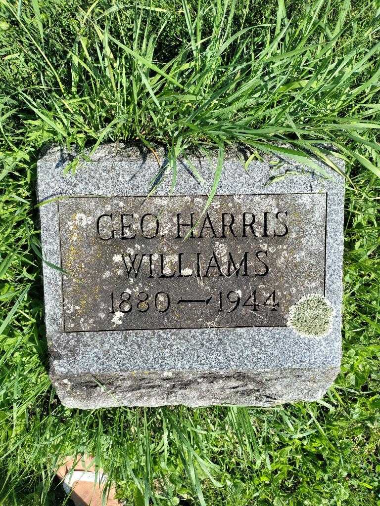 Geo Harris Williams's grave. Photo 3