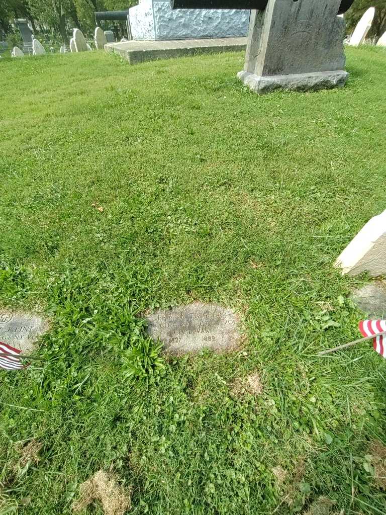 Frank Treiber Senior's grave. Photo 1