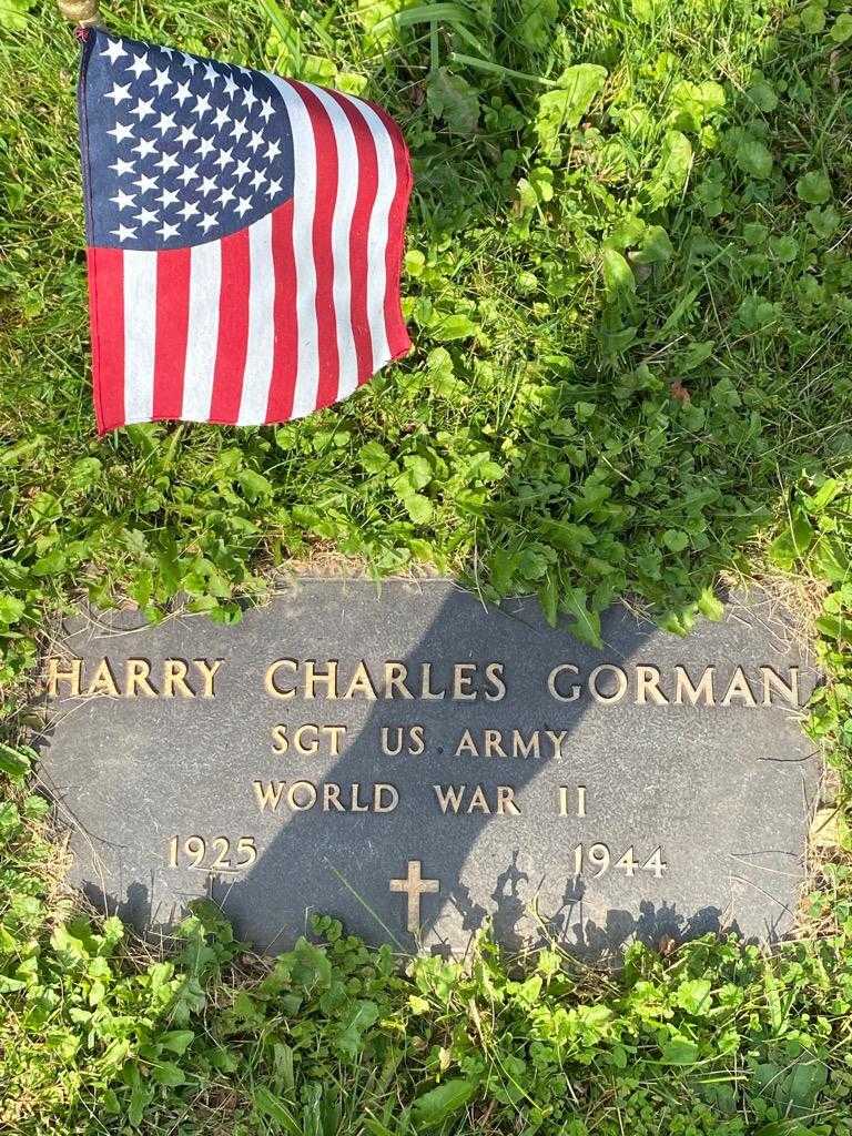 Harry C. Gorman's grave. Photo 4