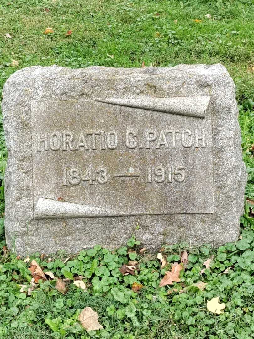 Horatio C. Patch's grave. Photo 3