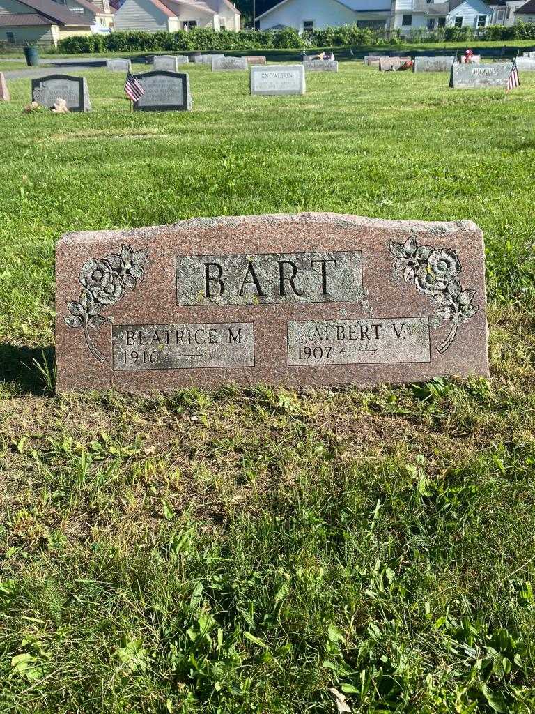 Albert V. Bart Senior's grave. Photo 3