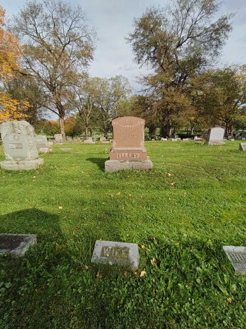 Lena B. Moore Ellery's grave. Photo 1