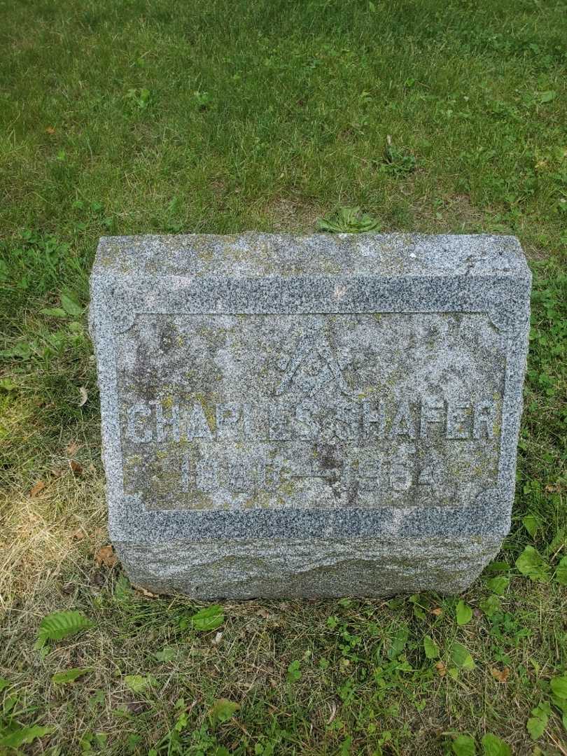 Charles Shafer's grave. Photo 3