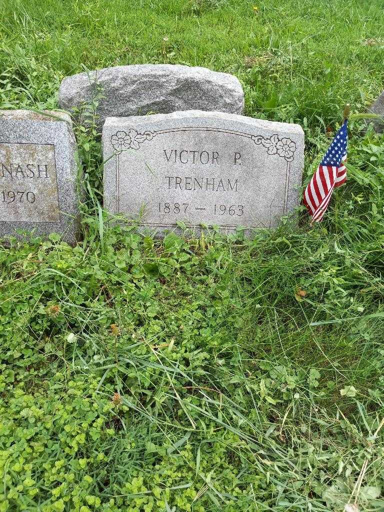 Victor P. Trenham's grave. Photo 2