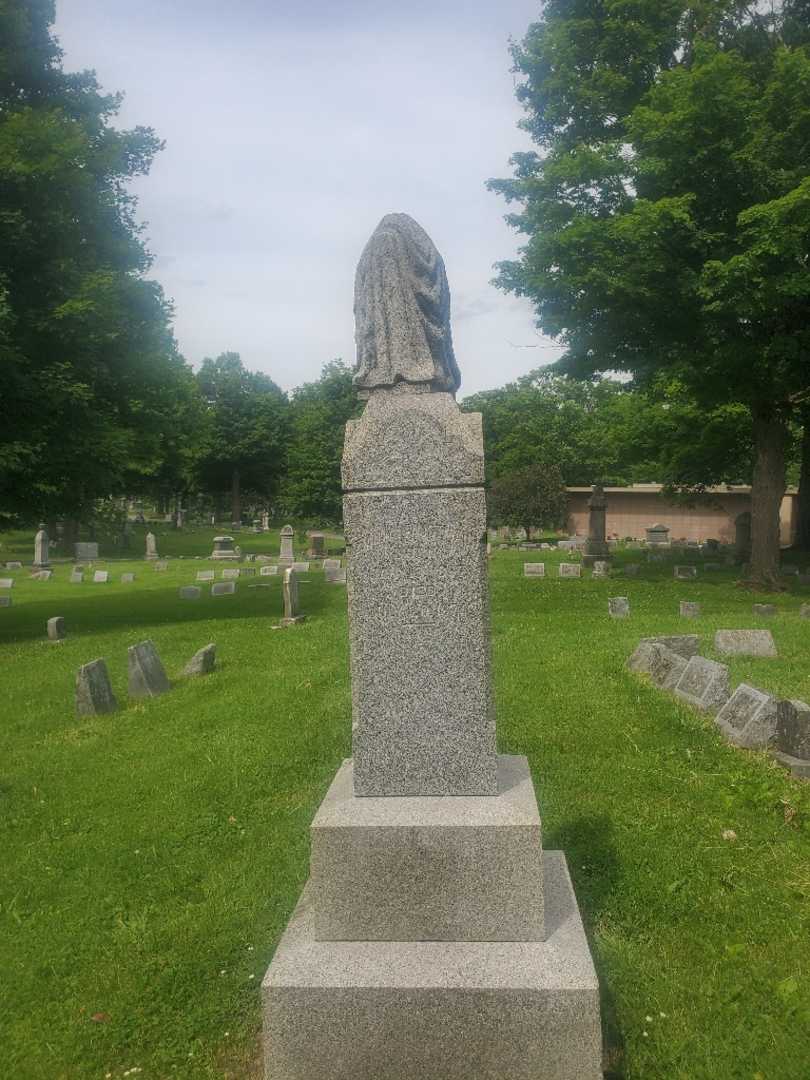 Emilia "Amelia" Faustmann's grave. Photo 2