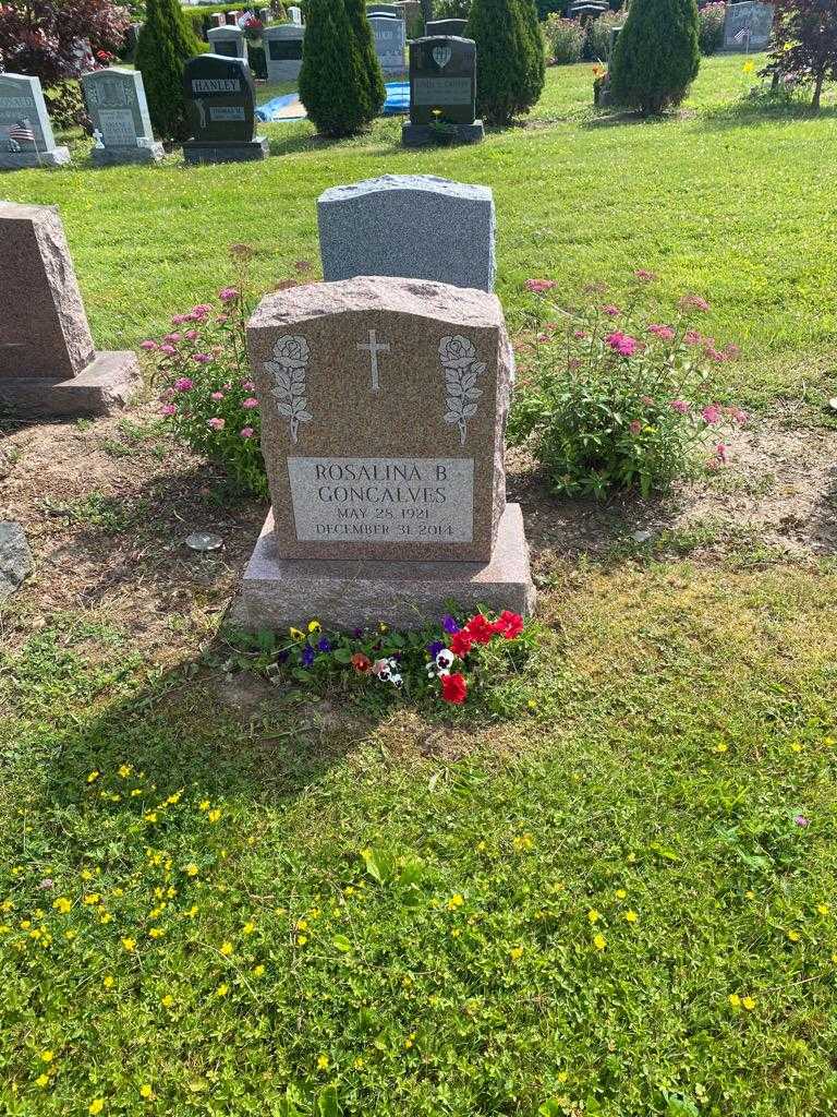 Rosalina B. Goncalves's grave. Photo 2